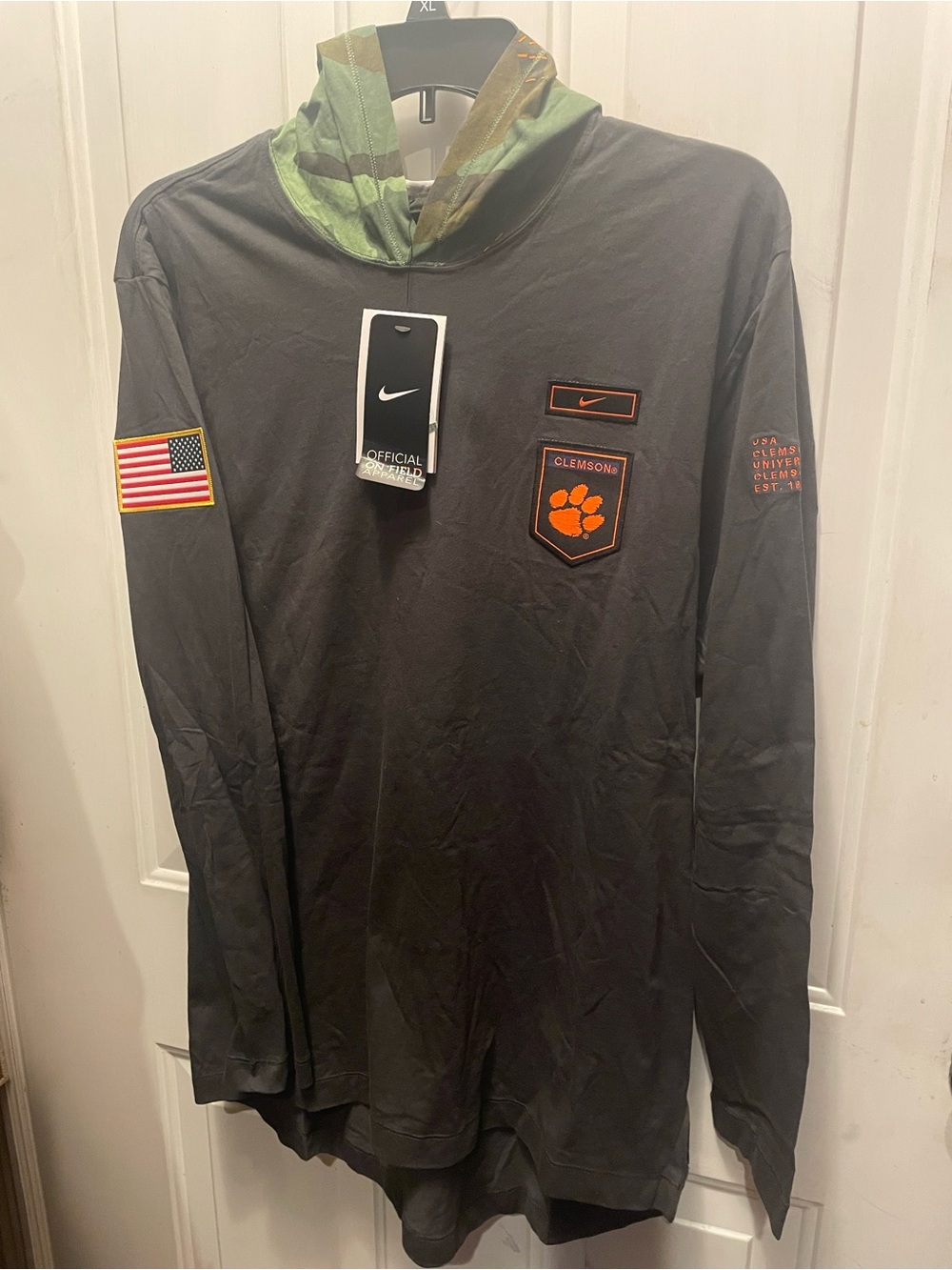 Nike Clemson Long-Sleeve Team Sport Hoodie NEW with ALL Tags